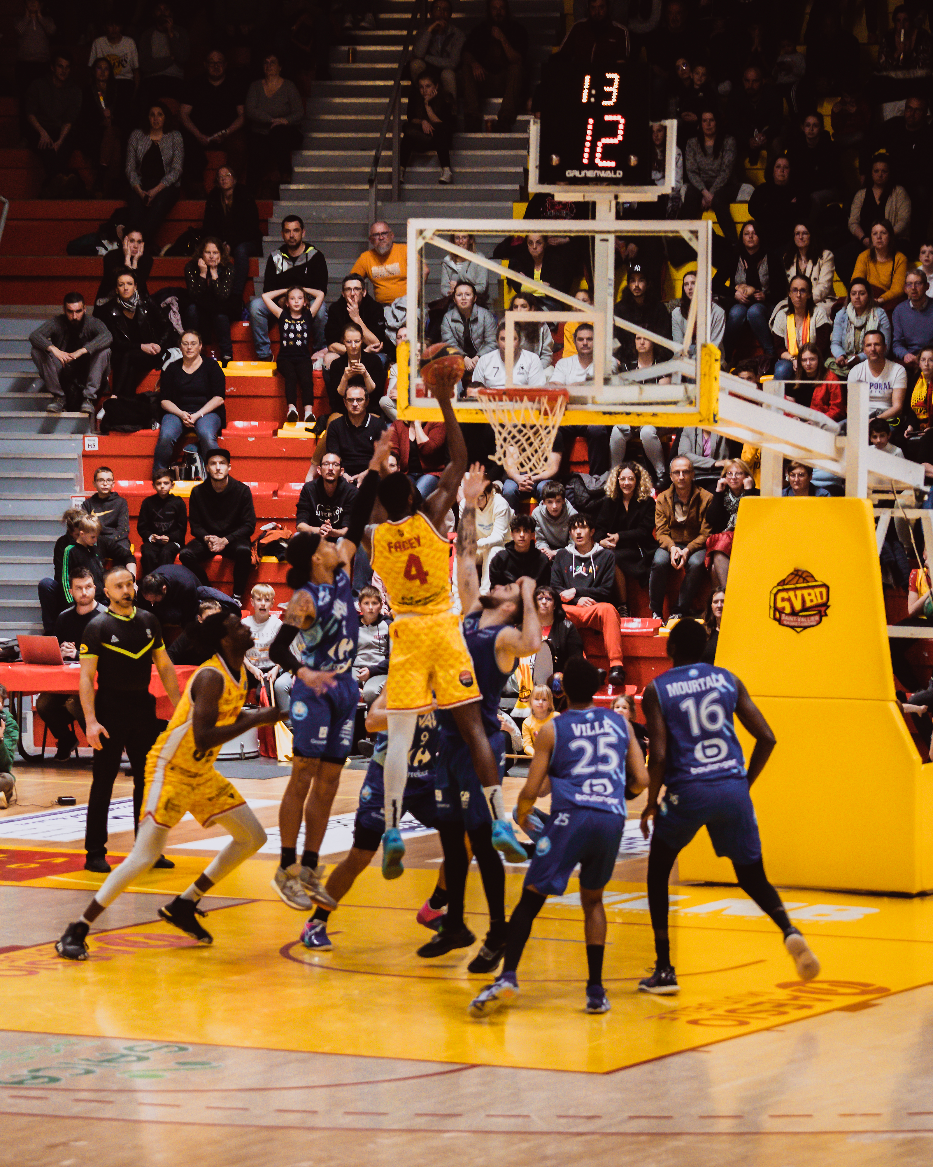 Match de ProB de basketball du SVBD