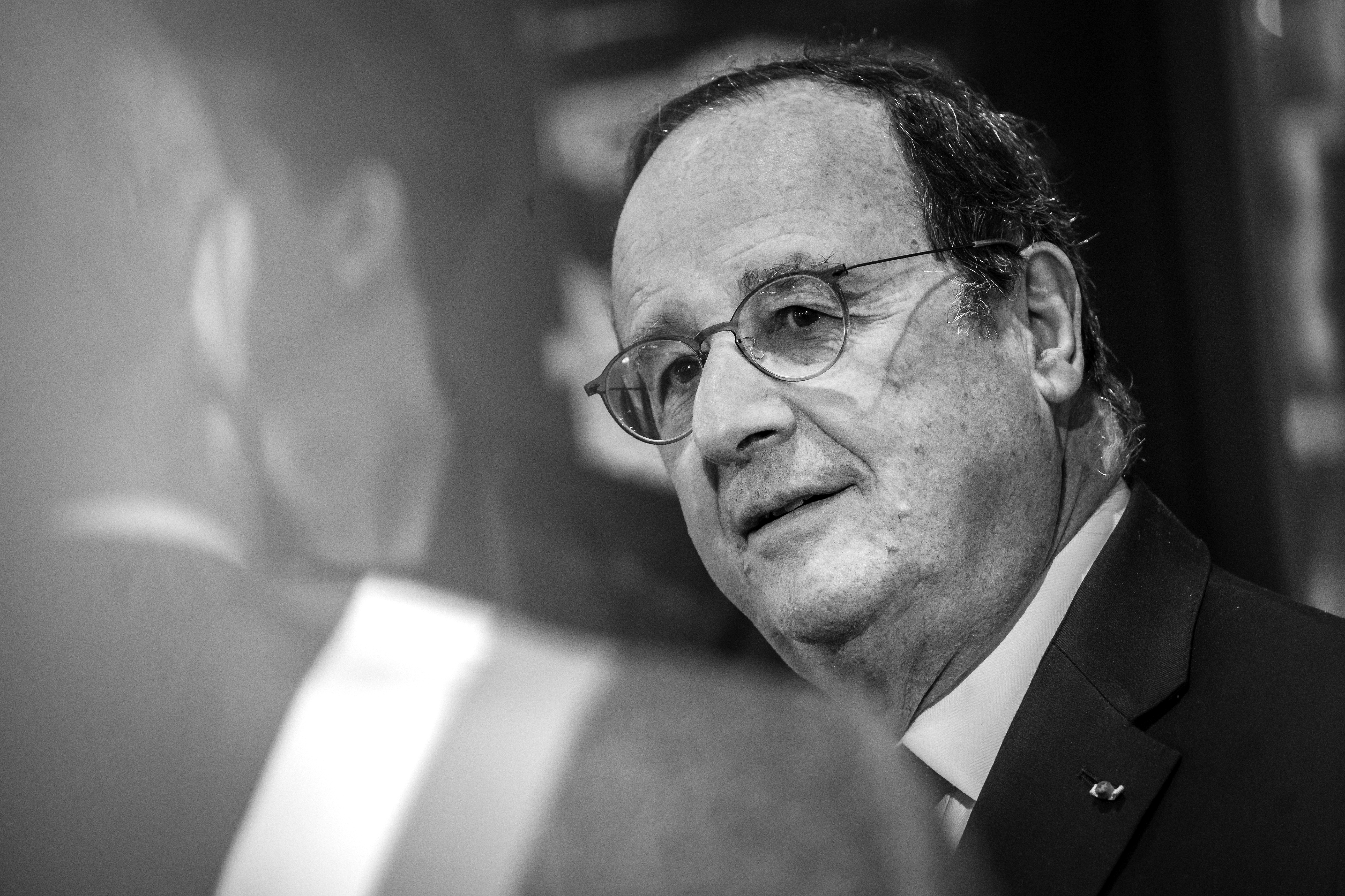 Inauguration de Comptoir de campagne avec François Hollande, président de la République