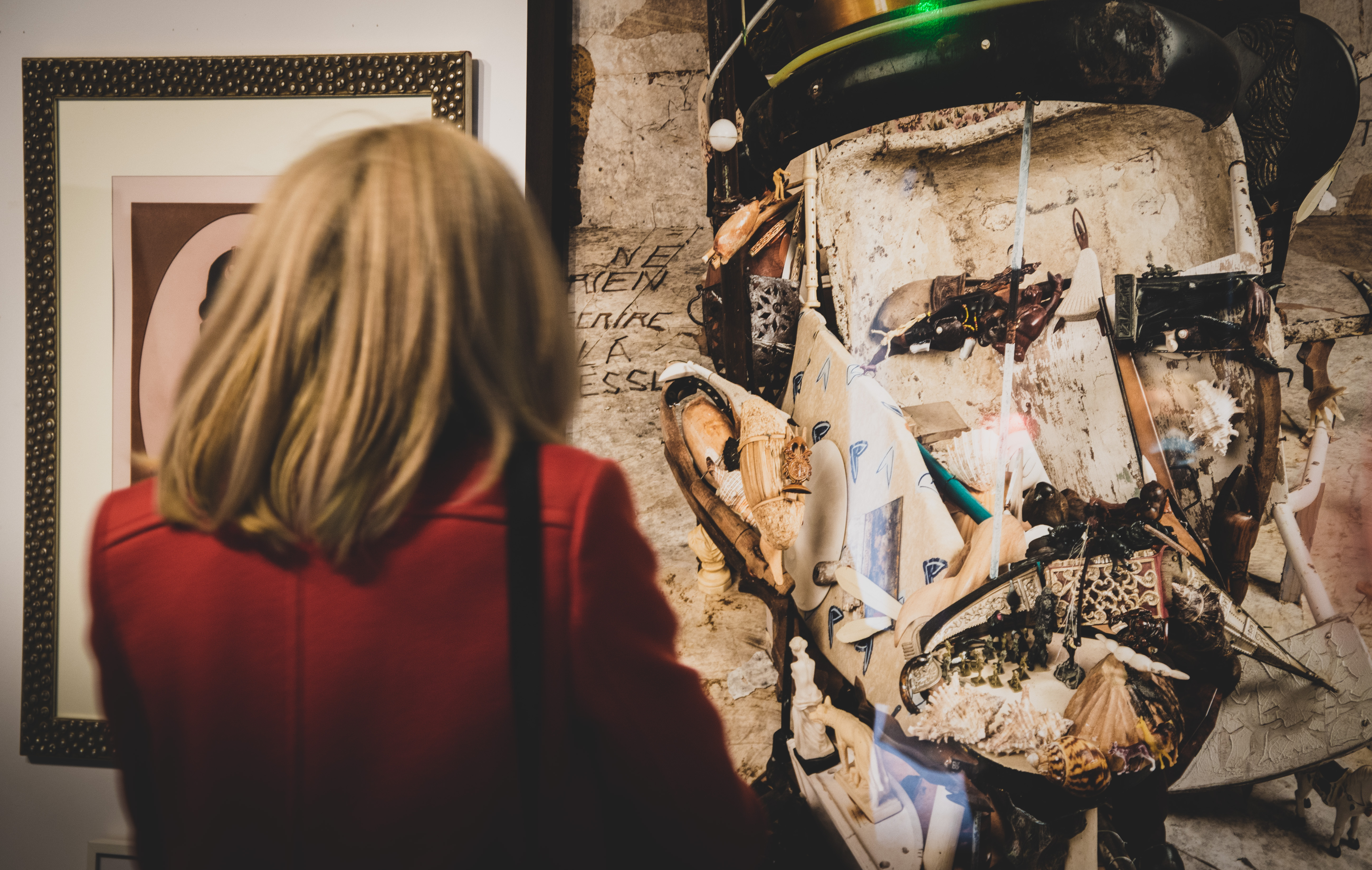 Brigitte Macron au Palais idéal du Facteur Cheval