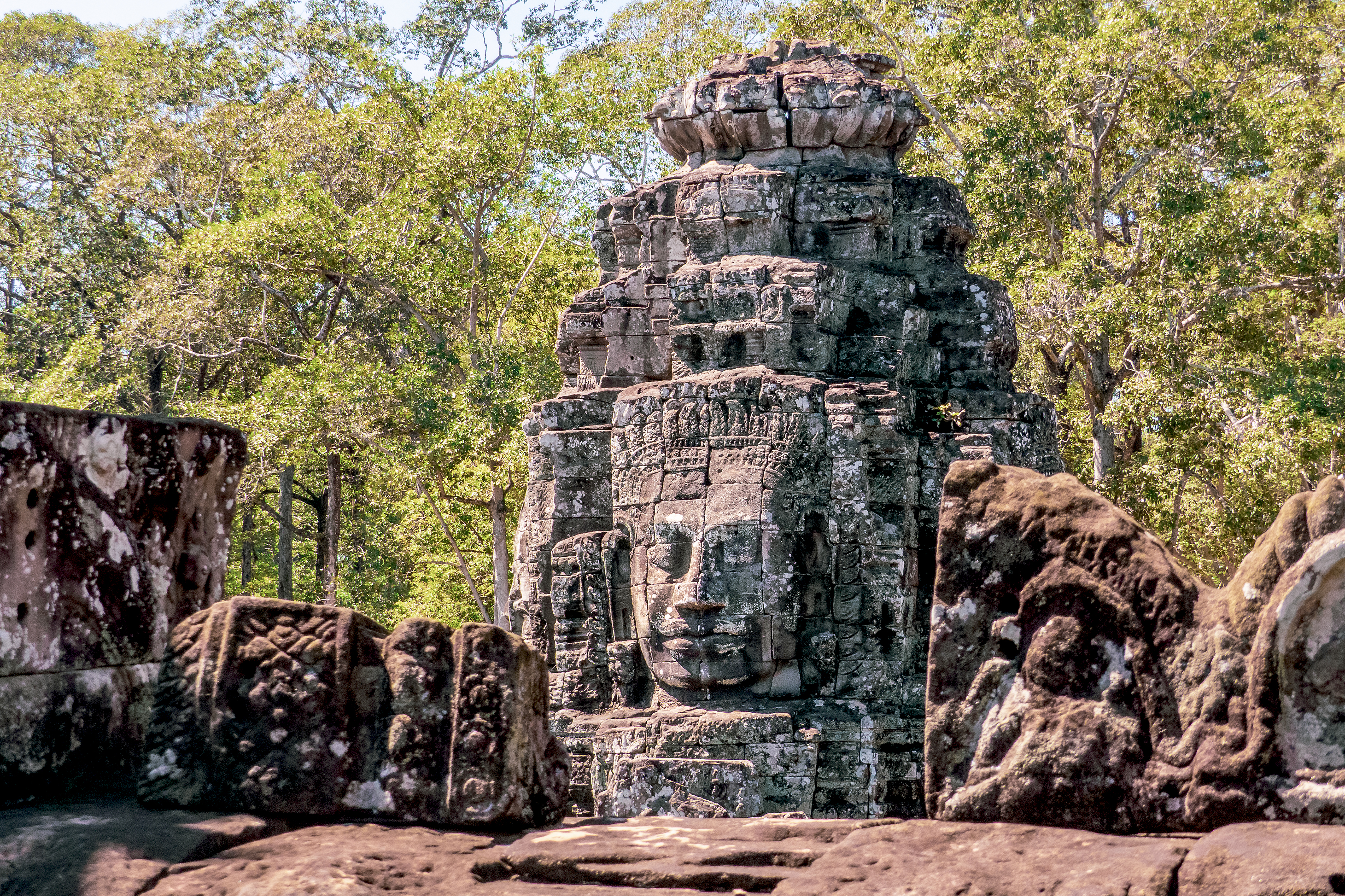 Immersion sur le site archéologique d'Angkor, au Cambodge